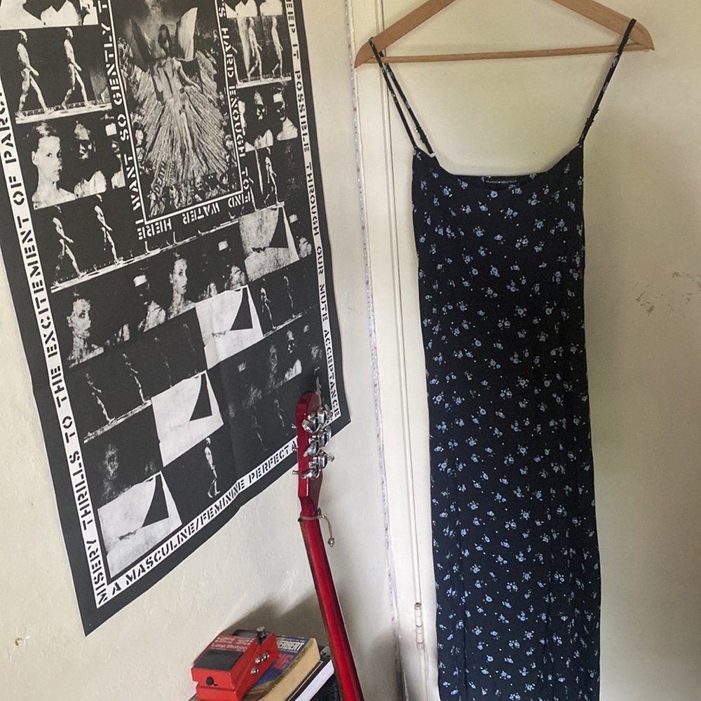 Brandy Melville Navy Midi Dress